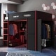 preview thumbnail 12 of 25, Ultimate Gamer’s Loft Bed with Desk, Storage, and RGB LED Lights by Harper&Bright Designs