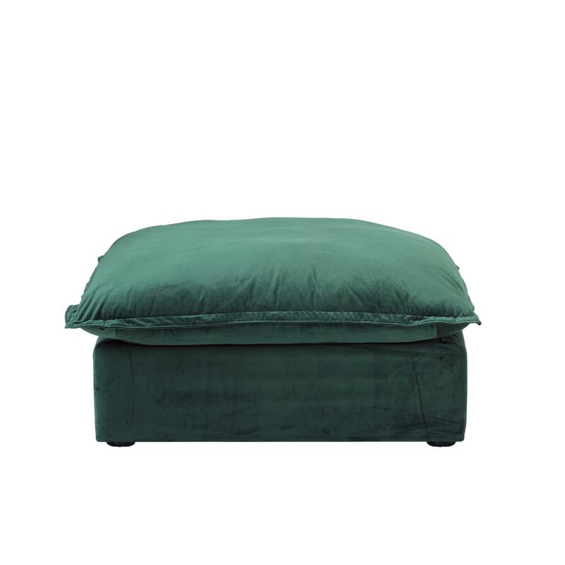 L-Shaped Convertible Sectional Sofa Couch with Movable Storage Ottoman Chaise, Free Combination Sofa