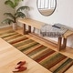 preview thumbnail 35 of 38, Mohawk Home Mayan Sunset Sierra Multicolor Stripe Area Rug