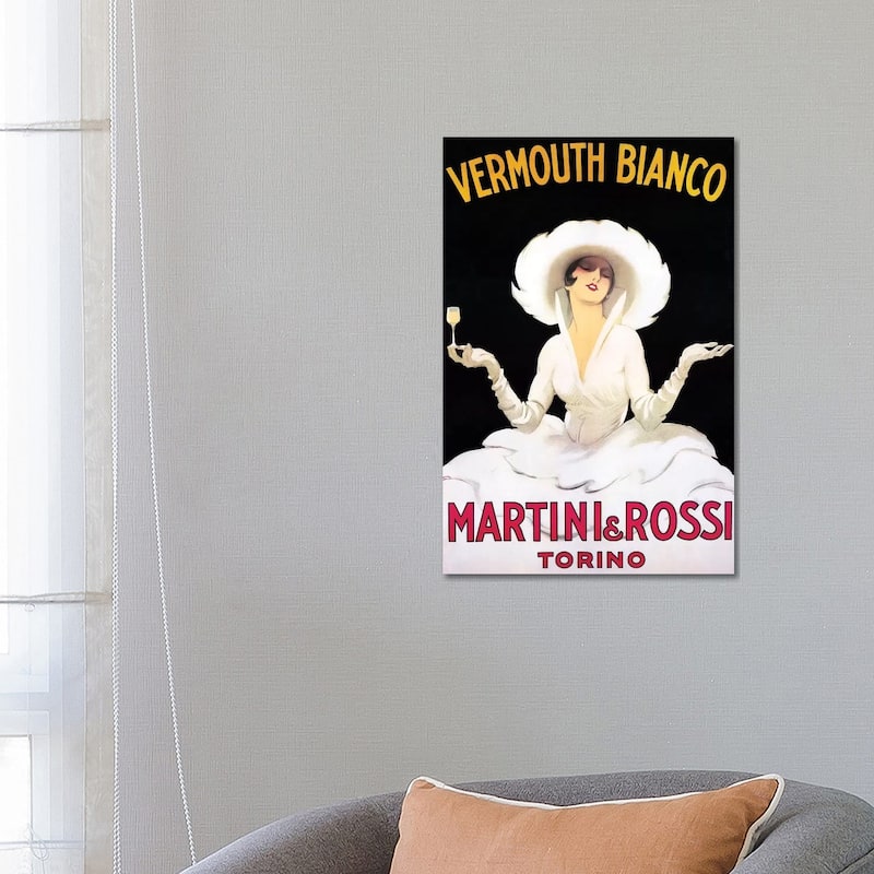 iCanvas "Vermouth Bianco" by Vintage Apple Collection Canvas Print - 26x18x1.5