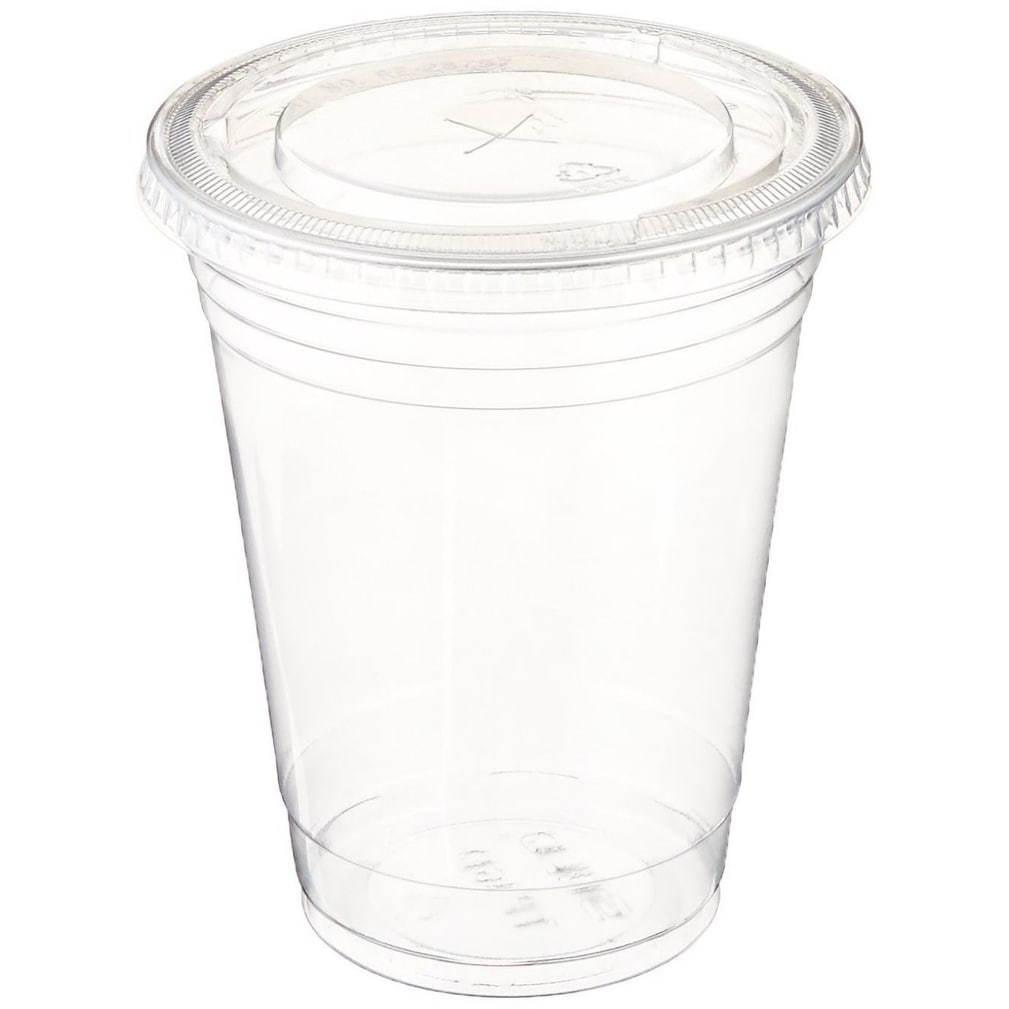 Table to Go 16 Oz 100 Piece Set Clear Cups with Flat Lids - 100 Piece - Bed  Bath & Beyond - 30492709