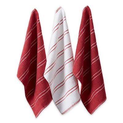 J&M Ribbed Terry Dishtowel & Dishcloth (Set of 8)