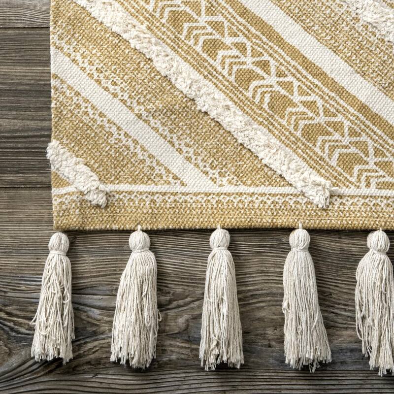 Nuloom Geometric Nichola Greek Eye Trellis Area Rug