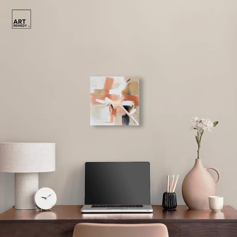 Rose and Rust II Canvas by Art Remedy, Gallery Wrapped