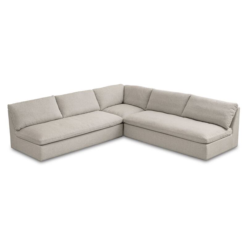 NADAAL STUDIOS Odessa, 3 - Piece Outdoor Modular Sectional Sofa - 114"W x114"D x35.8"H
