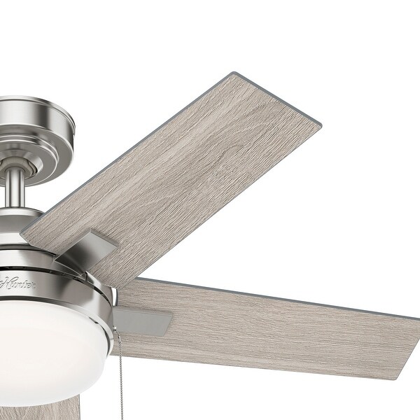 HUNTER CEILING FAN NEW PARTS  FAN PULL-LIGHT PULL STAINLESS CHAIN BRUSHED NICKEL 
