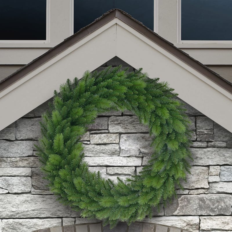 Puleo International 48" Spruce Wreath - Green