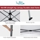 preview thumbnail 22 of 40, 10' x 10' Pop Up Outdoor Canopy Tent Commercial Instant Reinforce Canopies with Wheel Carry Bag & Storage Pocket - 10x10'