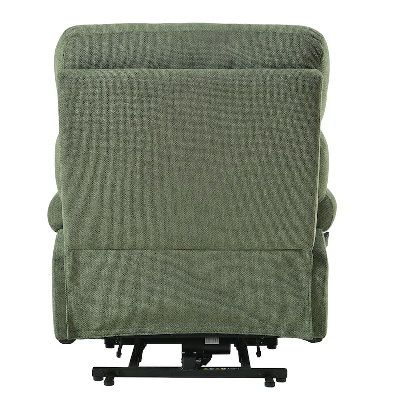 Velvet Tufted Accent Chair with Wood Frame