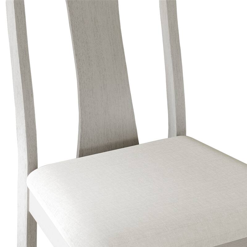 CraftPorch Vintage Style Wooden Dining Chairs (Set of 2) - N/A