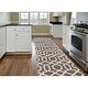 preview thumbnail 5 of 26, World Rug Gallery Contemporary Trellis Design Soft Indoor Area Rug