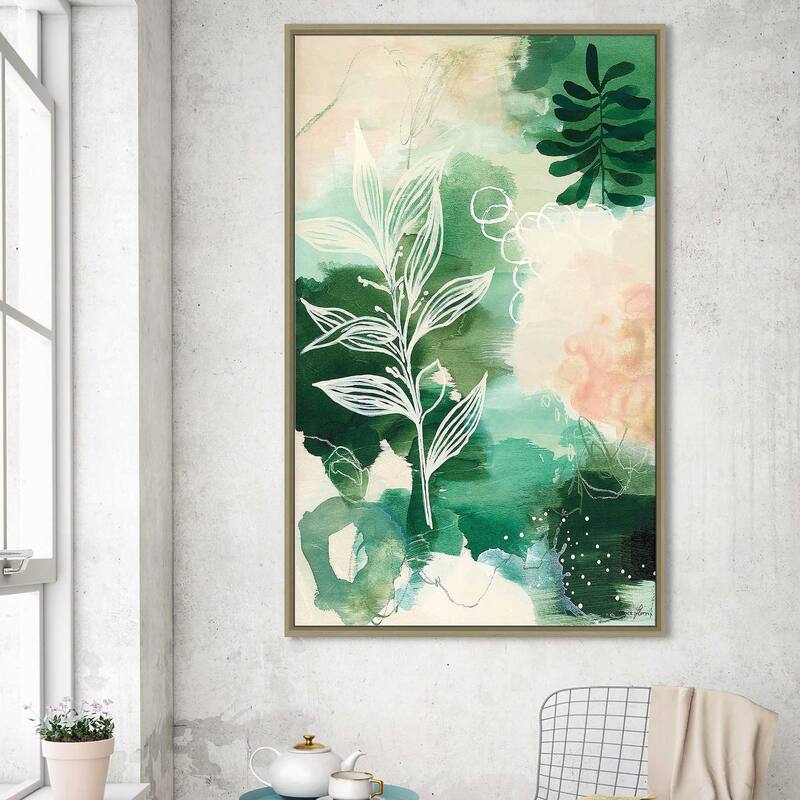 "Nature Story I" Print on Floating Canvas