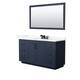 Option Dark Blue, Black Trim, Giotto Quartz Top