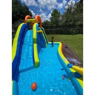 banzai big blast water park toy