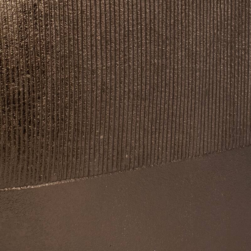 Modern Round Metal Table Vase - Flower Vase