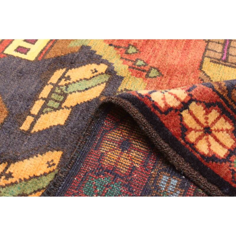 ECARPETGALLERY Hand-knotted Teimani Dark Grey Wool Rug - 2'9 x 4'8