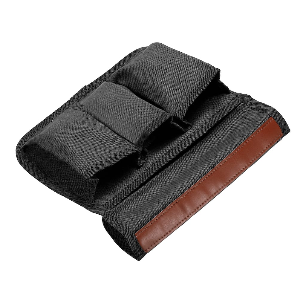 Chair Armrest Organizer, Outdoor Chair Arm Rest Magazines Bag, Black