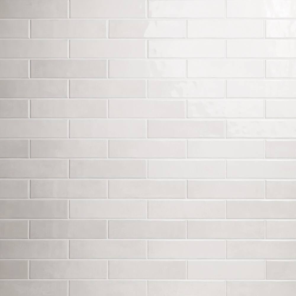 Ackland AKNPTHOK3X12G-CA Hoku - 3" x 12" Ceramic Rectangle Wall Tile -