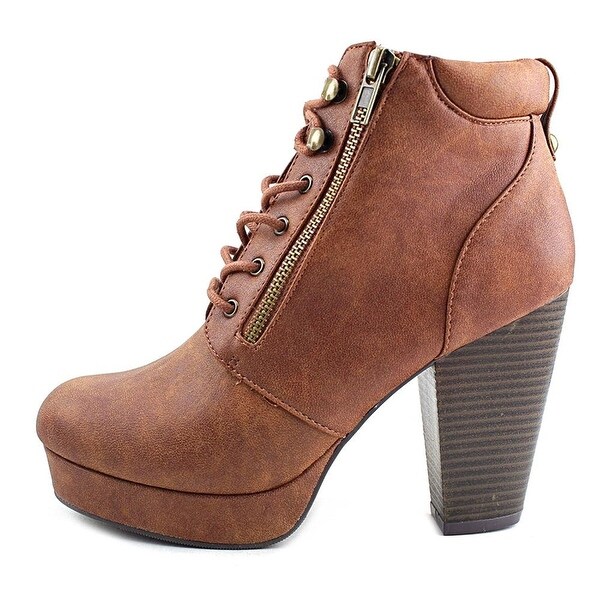 Material Girl Womens Rheta Closed Toe Ankle Fashion Boots