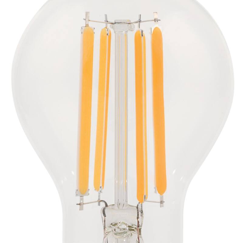 Westinghouse Lighting 10-Watt (100-Watt Equivalent) Clear A19 Dimmable Filament LED Light Bulb, Medium Base - 6-Pack
