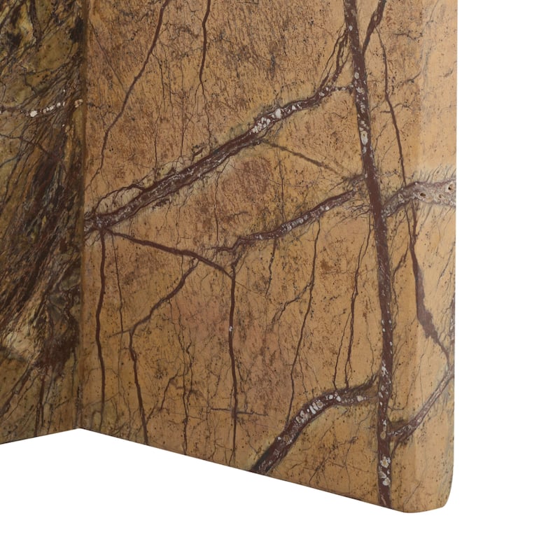 SAFAVIEH Couture Adriano 12-inch Marble Accent Table - 12"W x 12"D x 18"H