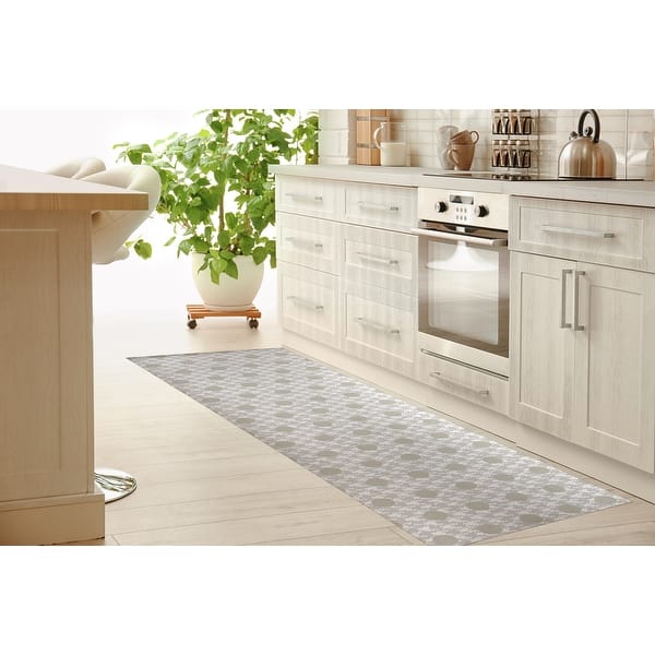 HARRIS NEUTRAL Kitchen Mat by Kavka Designs Overstock 30585837