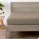 preview thumbnail 39 of 47, Deep Pocket Soft Microfiber Fitted Sheet Wrinkle Resistant - Twin, Queen, King, XL & More Full - Taupe
