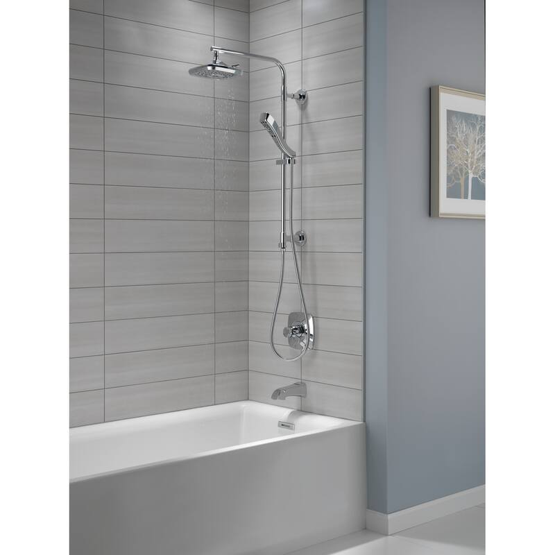 Delta Emerge 26" Round Shower Column with Hose and Integrated Diverter