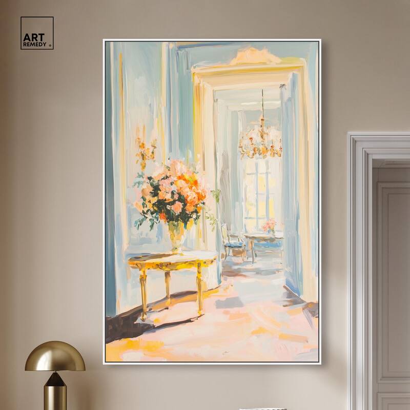 Glowing Room II Canvas by Art Remedy