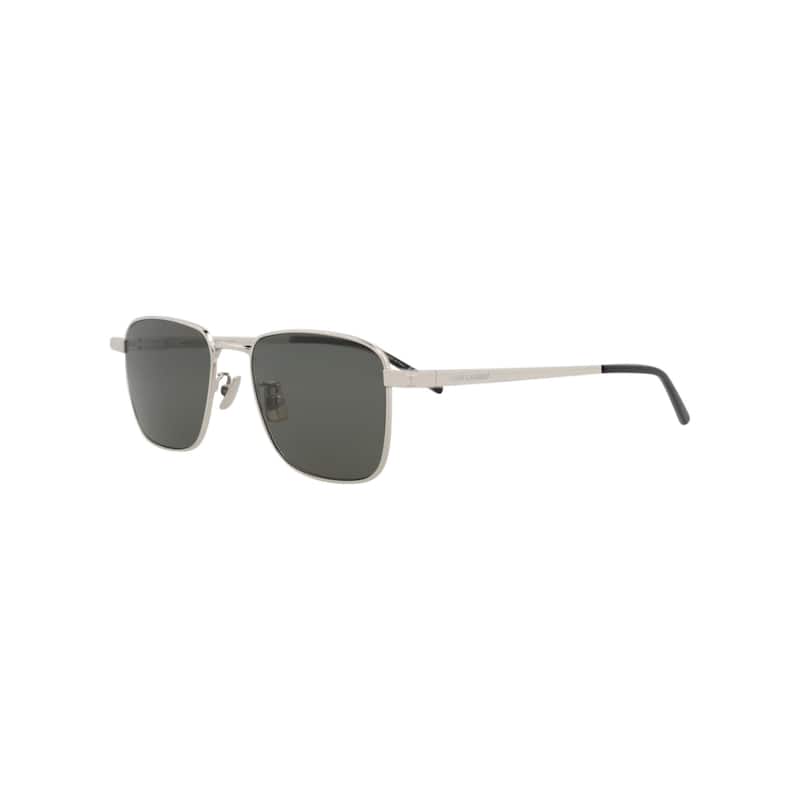 Saint Laurent Square-Frame Metal Sunglasses