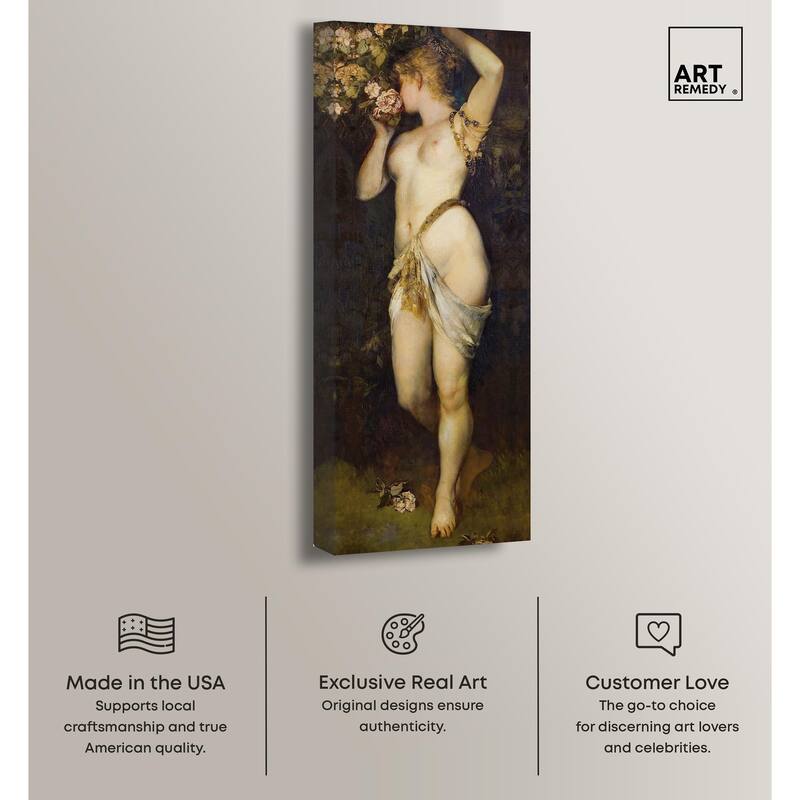 Five Senses Smell Panoramic Canvas by Art Remedy, Gallery Wrapped