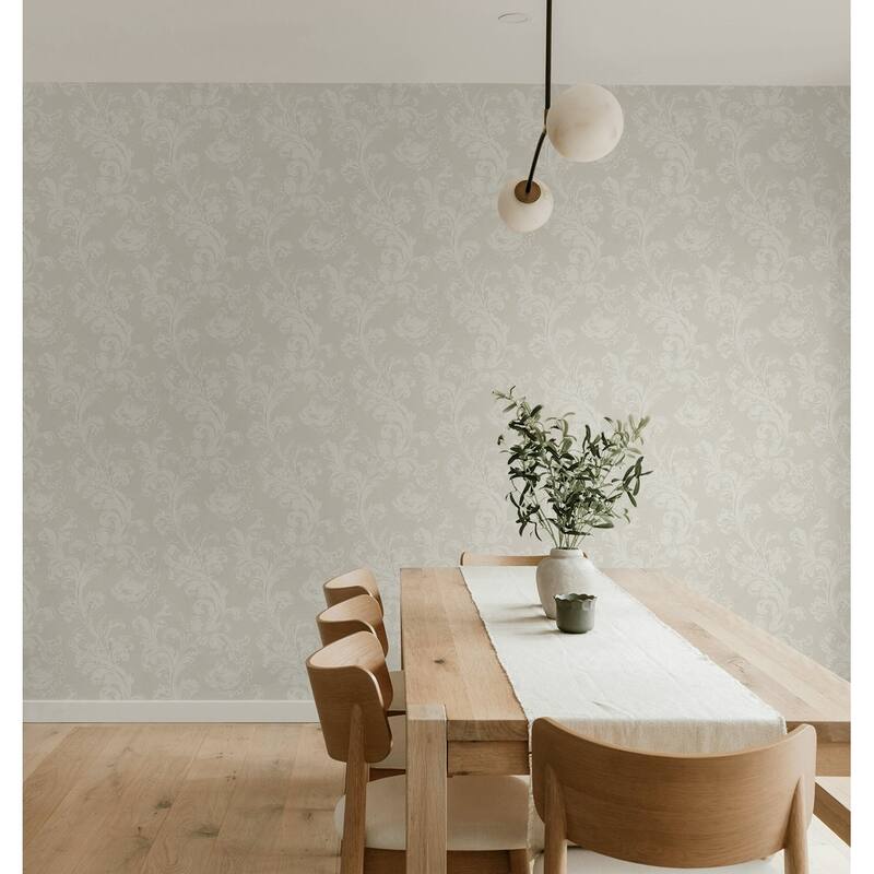 Seabrook Designs Brutus Acanthus Unpasted Wallpaper