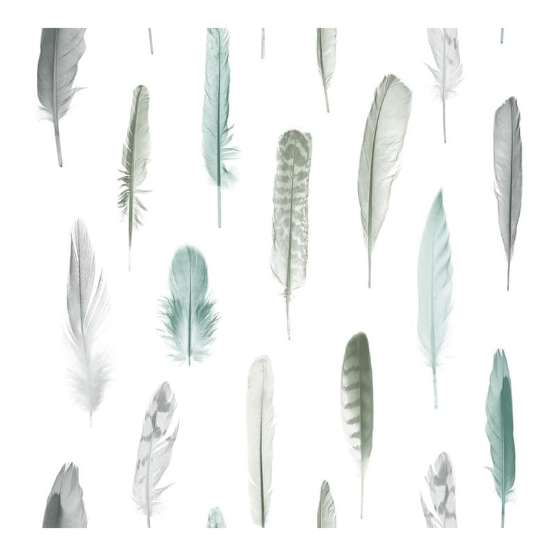 ESTA Home Nala Multicolor Feathers Wallpaper - 20.5 x 396 x 0.025