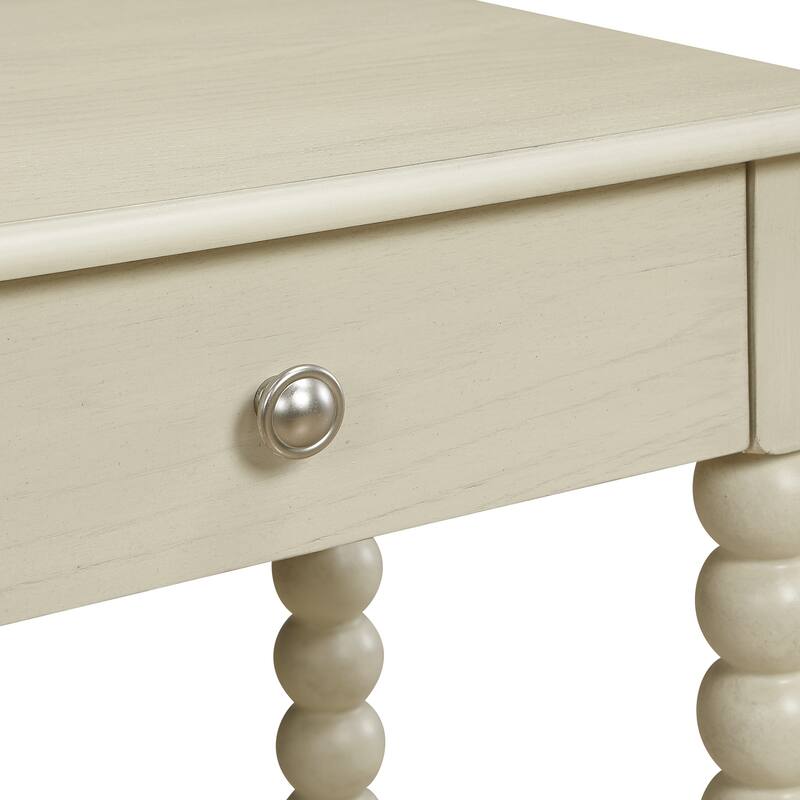 Elise Side Table in Black Finish