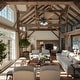 preview thumbnail 10 of 8, 52" Prominence Home Briarcrest Bronze Farmhouse LED Ceiling Fan with Light, Remote Control