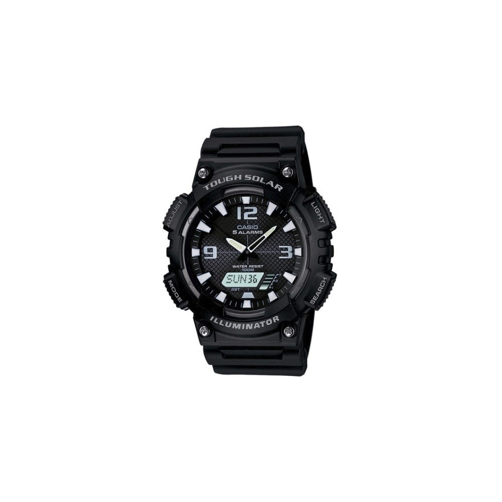 how to change time on casio analog digital watch