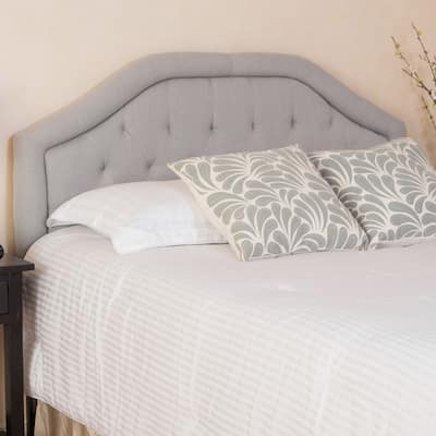 Angelica Adjustable Full/ Queen Tufted Headboard by Christopher Knight Home