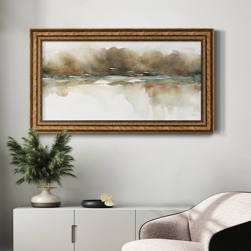 Softer Reflections Premium Framed Canvas- Ready to Hang