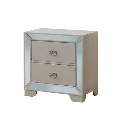 Hollywood Hills 2-drawer Wood Nightstand
