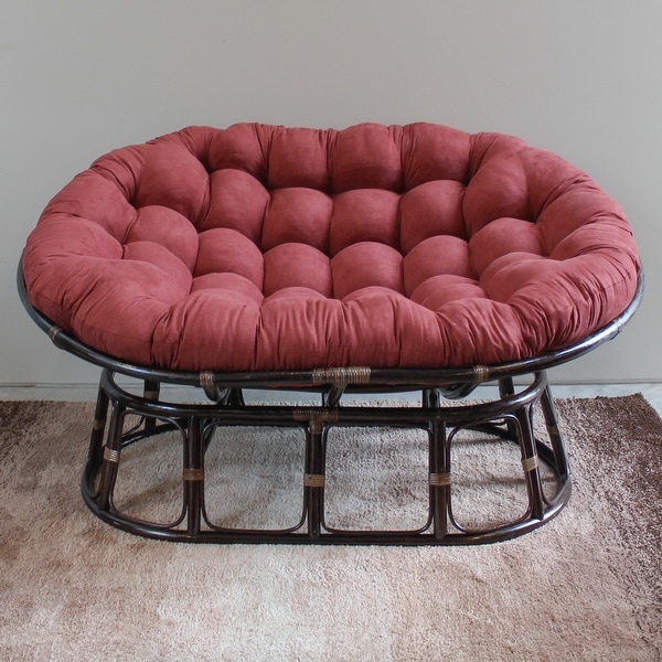 Double Papasan Chair with Microsuede Cushion On Sale Bed Bath