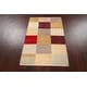 preview thumbnail 12 of 15, Gabbeh Kashkoli Oriental Contemporary Wool Area Rug Hand-Knotted - 2'6" x 3'8"