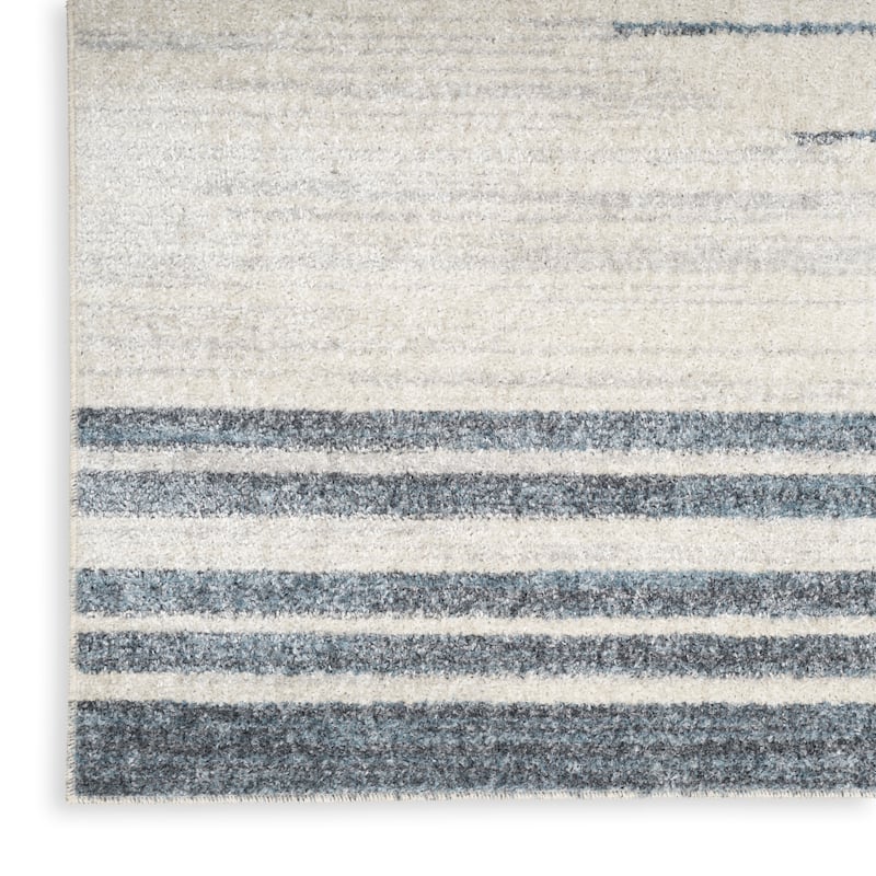 Nourison Astra Machine Washable Striated Area Rug