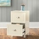 preview thumbnail 4 of 12, Simple Living Bradley 2-drawer Filing Cabinet White