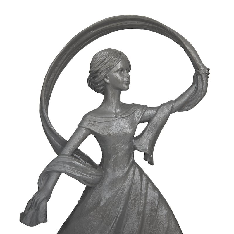 Resin People Sculpture - Set of 2 - Roche River Decor