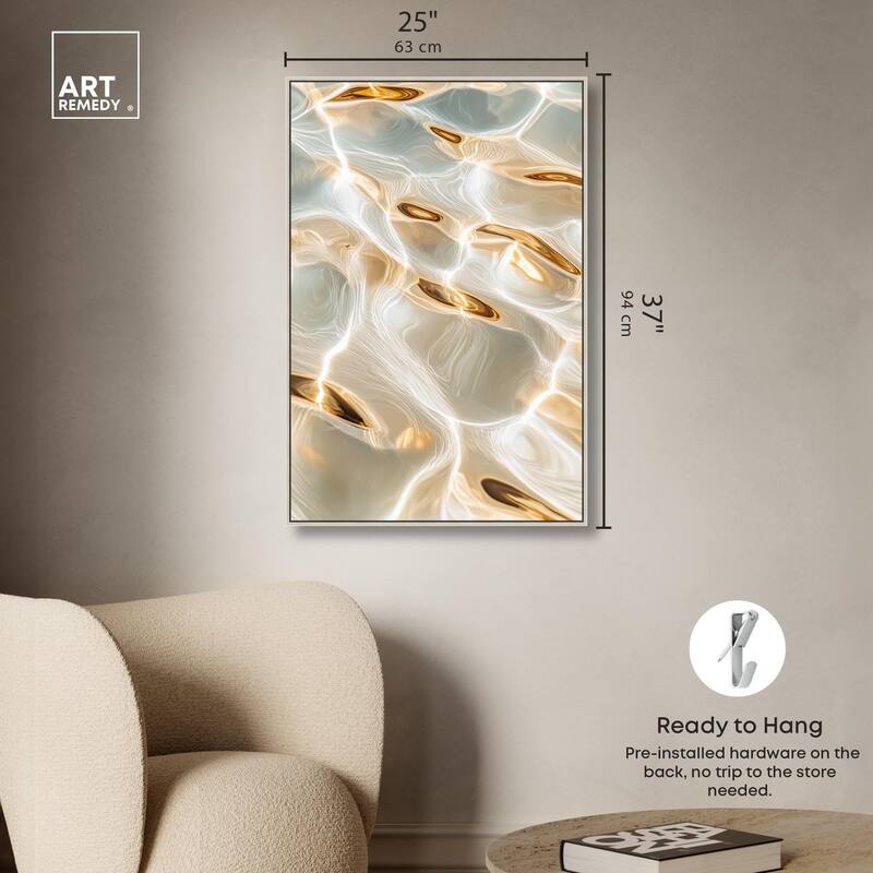 Light Reflections I Canvas by Art Remedy
