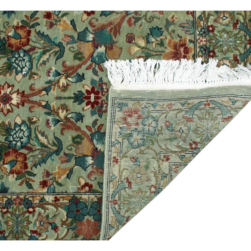 Pak-Persian Eliu Grey/Ivory Runner - 2'6" x 11'11"