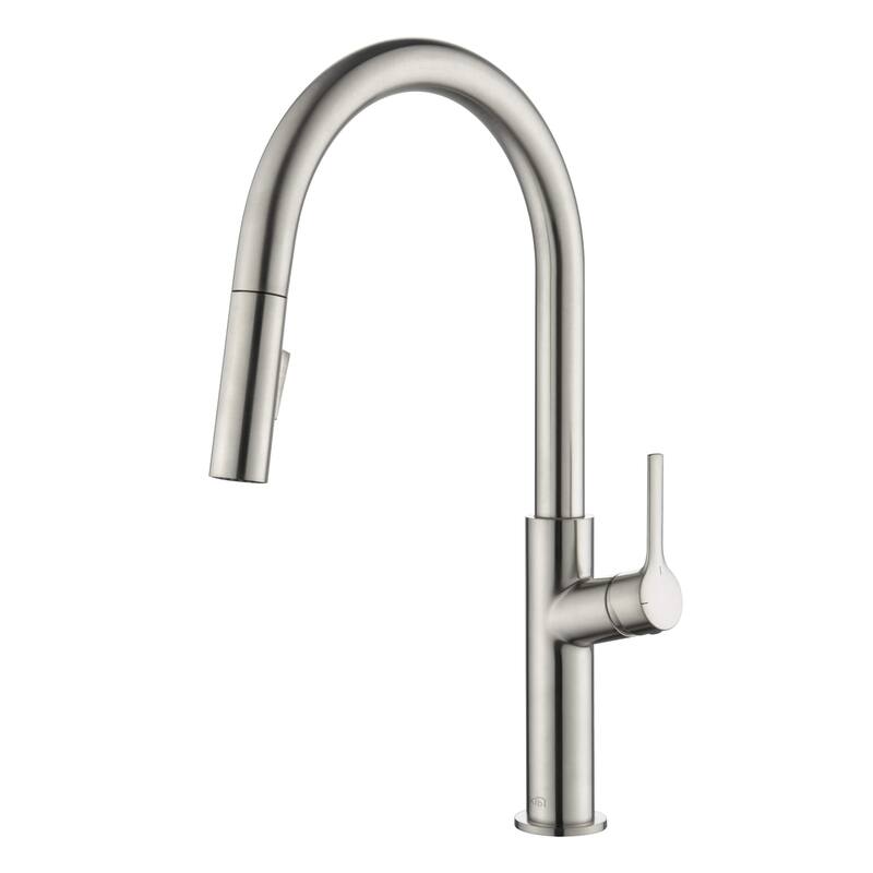 Fusion-T Single Handle Pull Down Kitchen Sink Faucet - Brushed Nickel