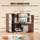preview thumbnail 37 of 54, Kids Kitchen Playset Play Kitchen for Kids Corner Wooden Play Kitchen