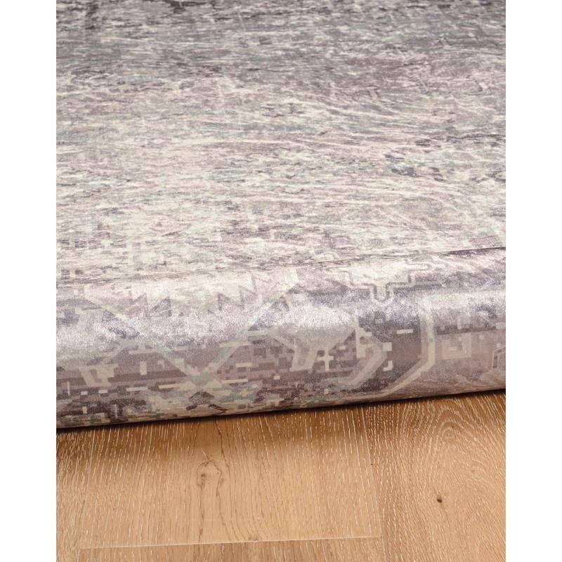 Halogen Alma Ivory/Thistle Area Rug - 6'7" X 9'7"