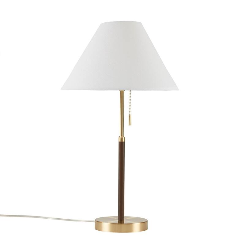Anmytek Two Tone Table Lamp with Pull Chain Switch